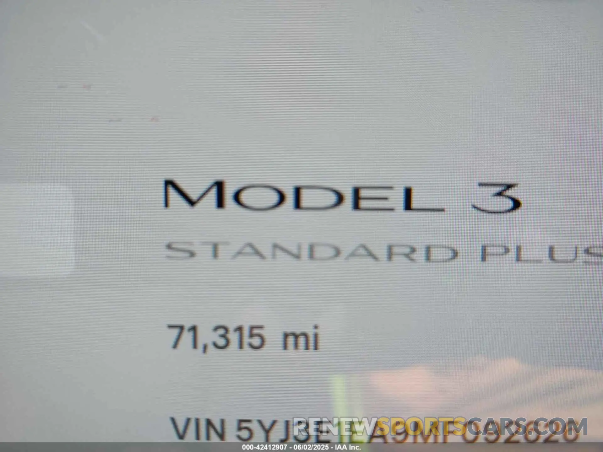 15 fotografías del automóvil dañado 5YJ3E1EA9MF092626 TESLA MODEL 3 2021