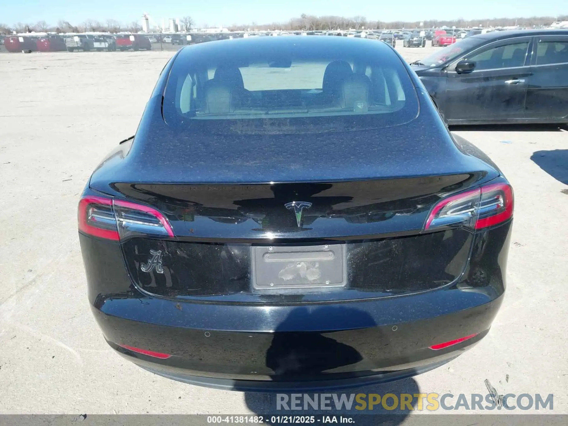 15 fotografías del automóvil dañado 5YJ3E1EA9MF854398 TESLA MODEL 3 2021