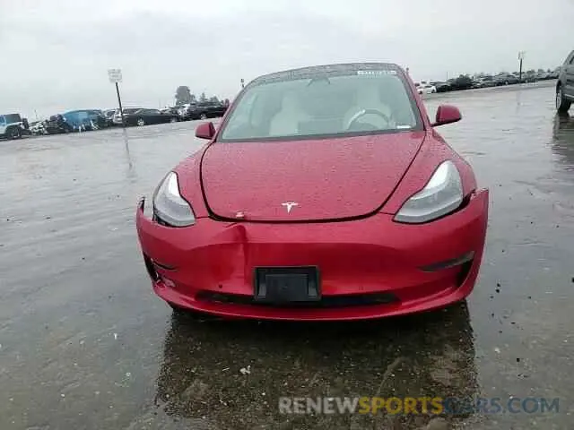 11 fotografías del automóvil dañado 5YJ3E1EA9MF870214 TESLA MODEL 3 2021