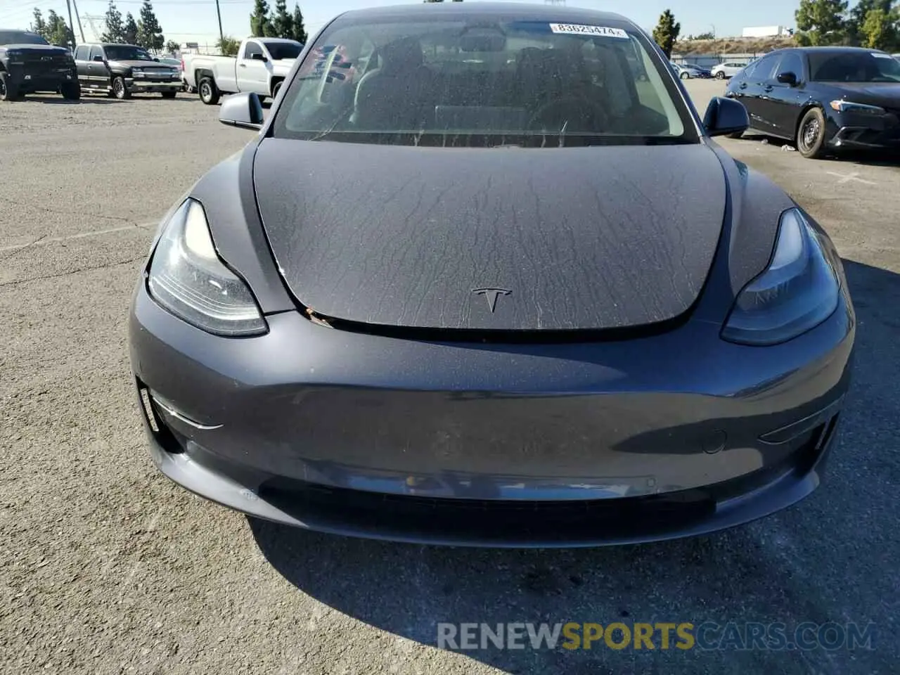 5 fotografías del automóvil dañado 5YJ3E1EA9MF872920 TESLA MODEL 3 2021