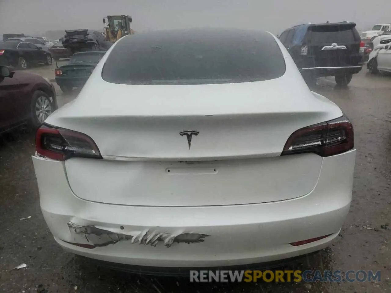 6 fotografías del automóvil dañado 5YJ3E1EA9MF907911 TESLA MODEL 3 2021