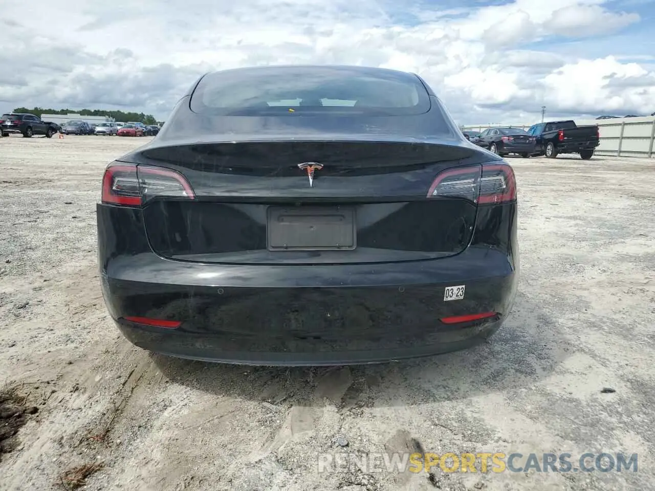 6 fotografías del automóvil dañado 5YJ3E1EA9MF911649 TESLA MODEL 3 2021