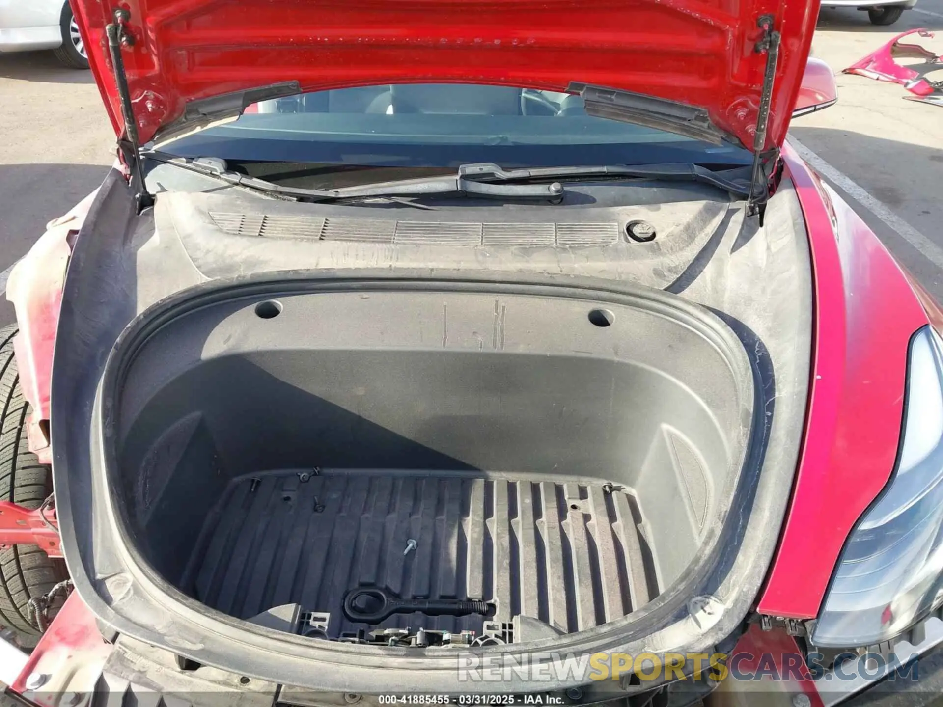 10 fotografías del automóvil dañado 5YJ3E1EA9MF921257 TESLA MODEL 3 2021