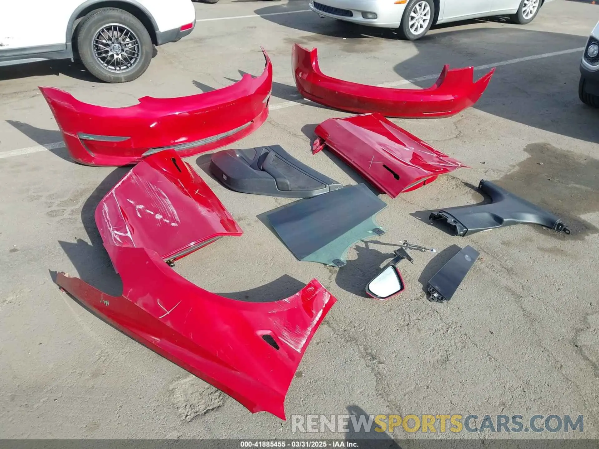 12 fotografías del automóvil dañado 5YJ3E1EA9MF921257 TESLA MODEL 3 2021