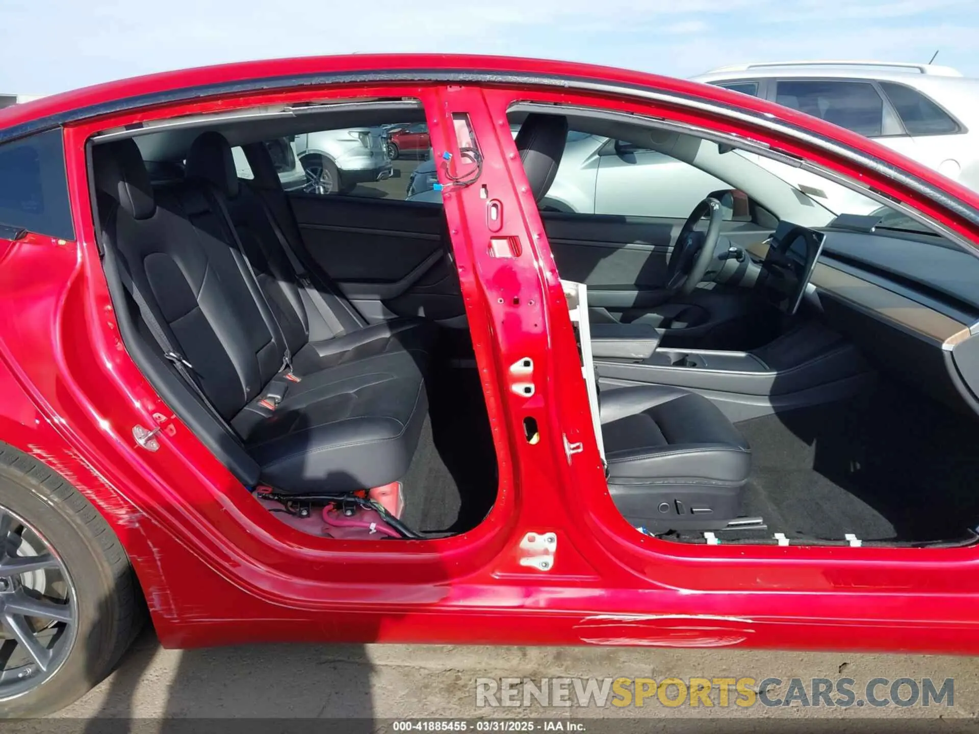 14 fotografías del automóvil dañado 5YJ3E1EA9MF921257 TESLA MODEL 3 2021