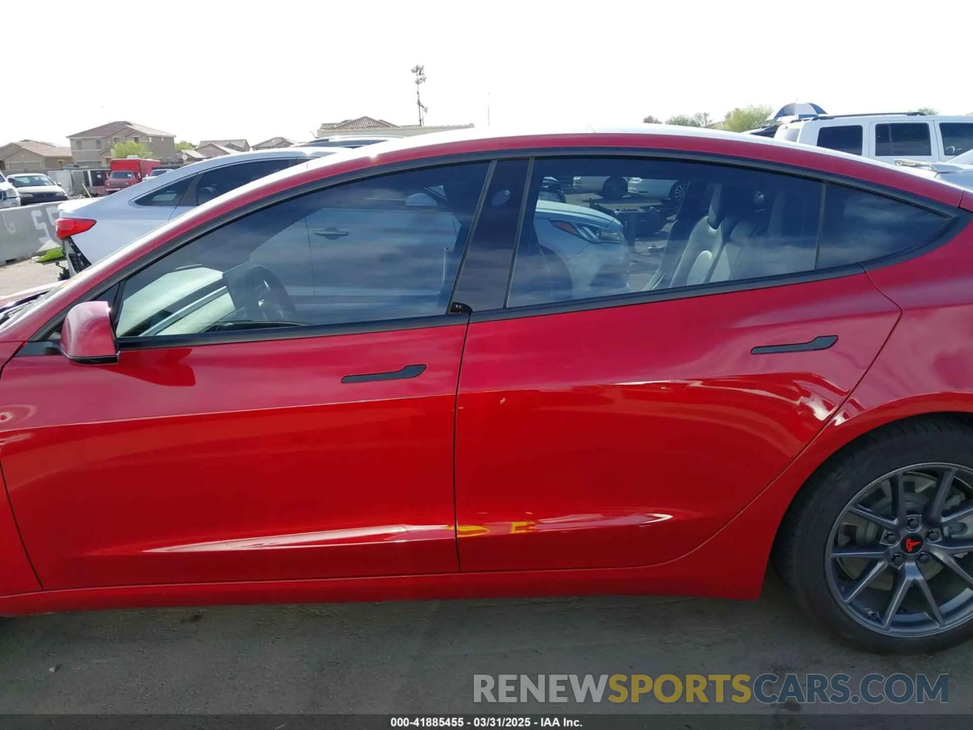 15 fotografías del automóvil dañado 5YJ3E1EA9MF921257 TESLA MODEL 3 2021
