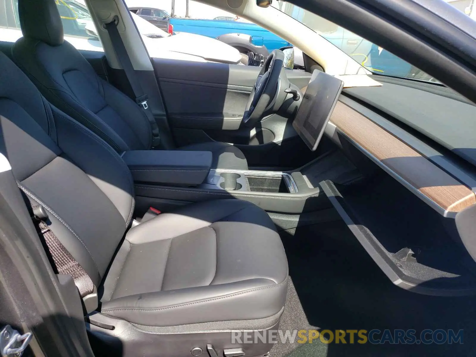 5 fotografías del automóvil dañado 5YJ3E1EA9MF943100 TESLA MODEL 3 2021