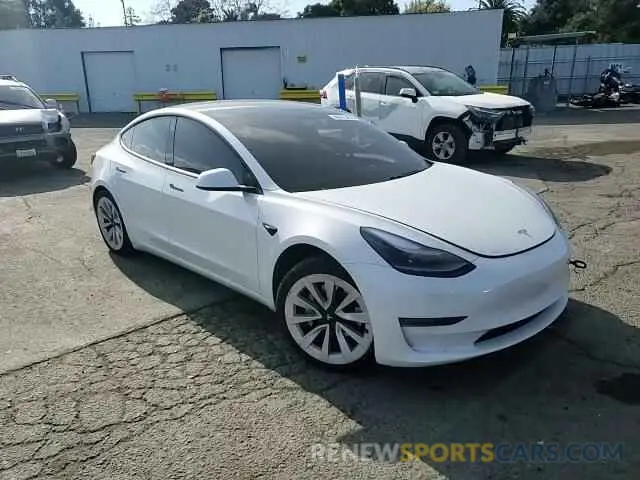 11 fotografías del automóvil dañado 5YJ3E1EA9MF961676 TESLA MODEL 3 2021