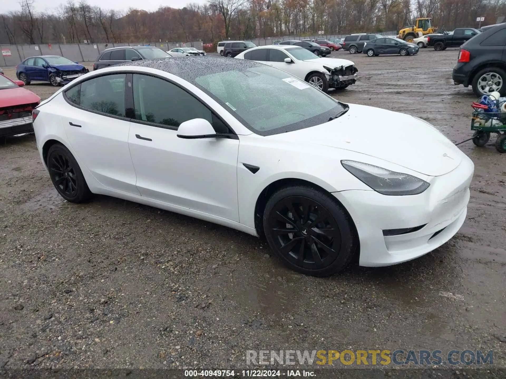 1 fotografías del automóvil dañado 5YJ3E1EA9MF982687 TESLA MODEL 3 2021