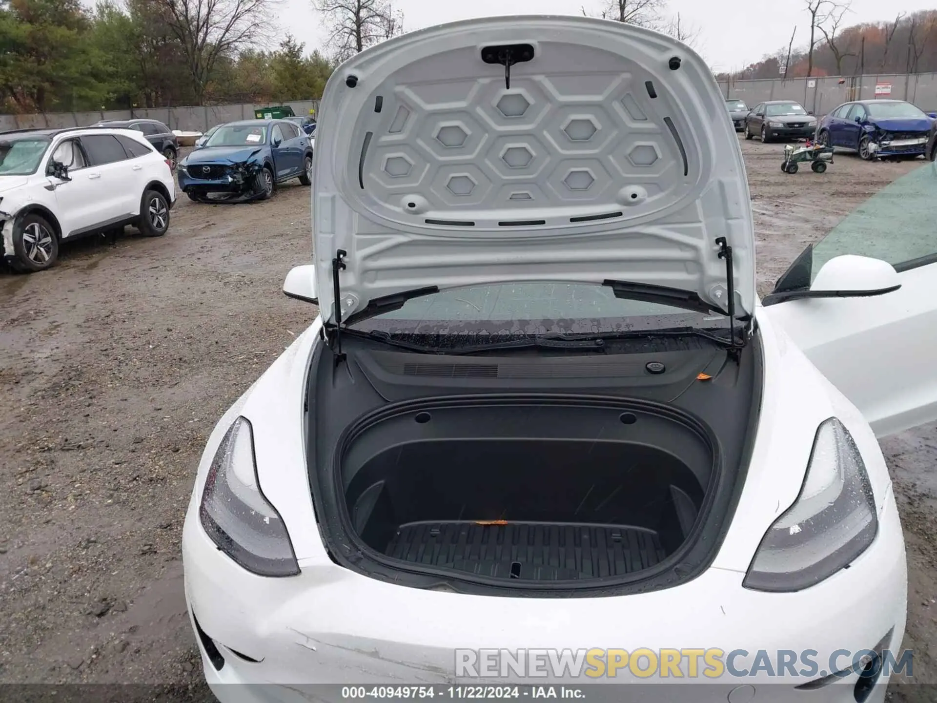 10 fotografías del automóvil dañado 5YJ3E1EA9MF982687 TESLA MODEL 3 2021