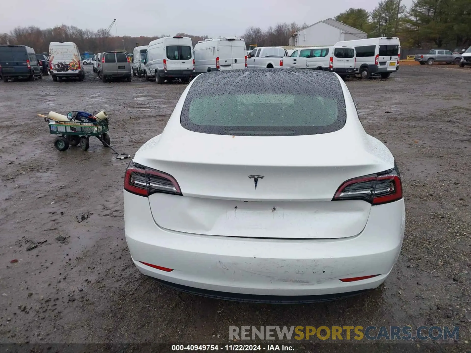 16 fotografías del automóvil dañado 5YJ3E1EA9MF982687 TESLA MODEL 3 2021