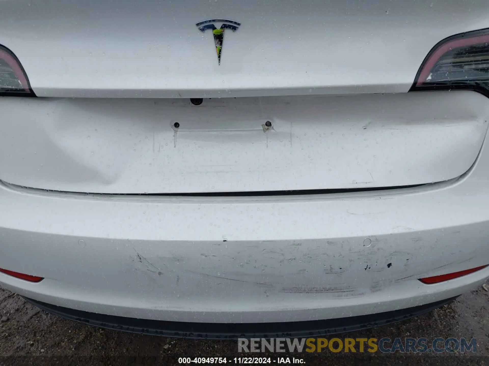 6 fotografías del automóvil dañado 5YJ3E1EA9MF982687 TESLA MODEL 3 2021