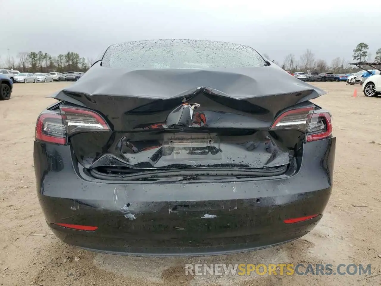 6 fotografías del automóvil dañado 5YJ3E1EA9MF987176 TESLA MODEL 3 2021