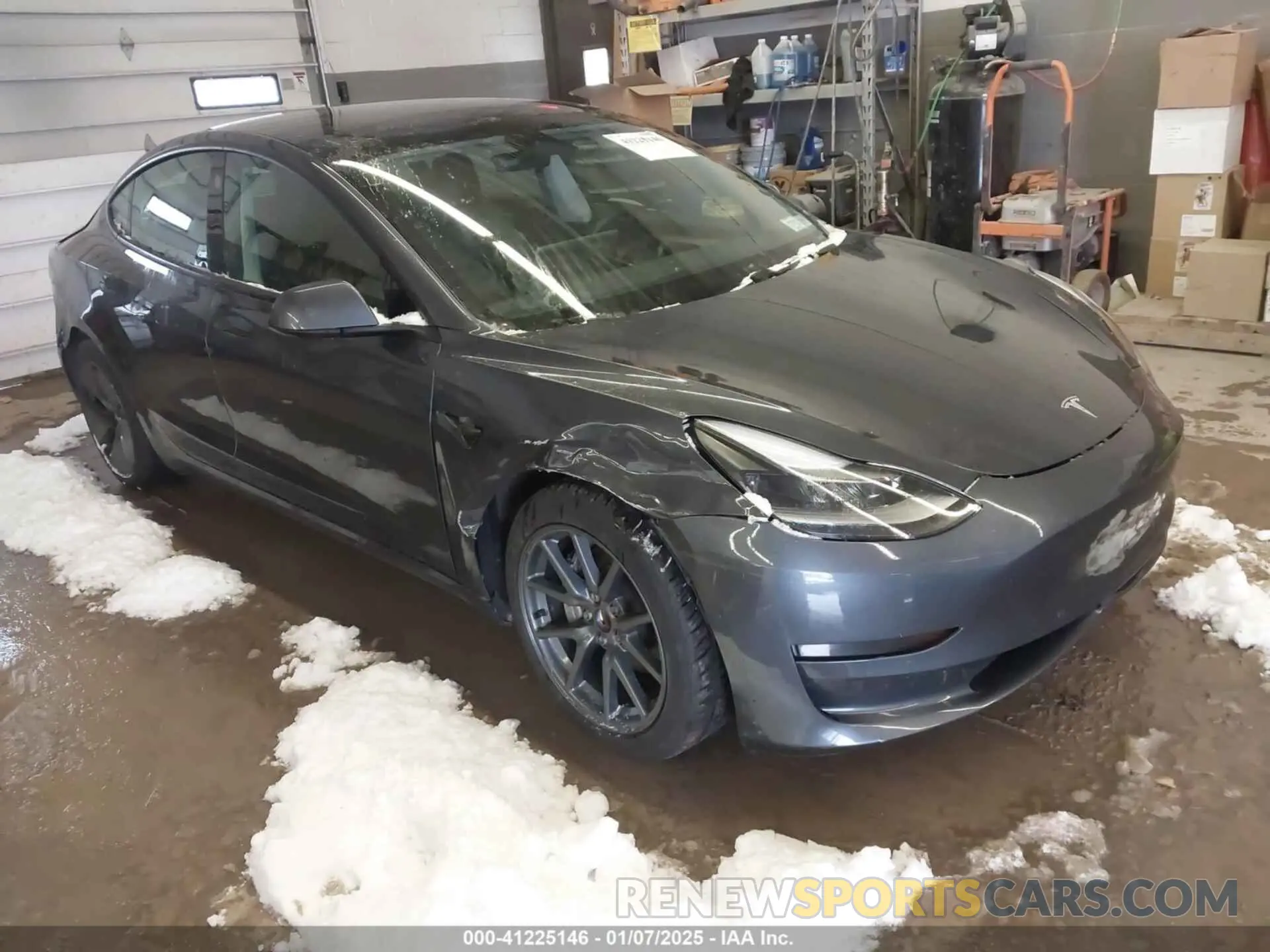 1 fotografías del automóvil dañado 5YJ3E1EA9MF991454 TESLA MODEL 3 2021