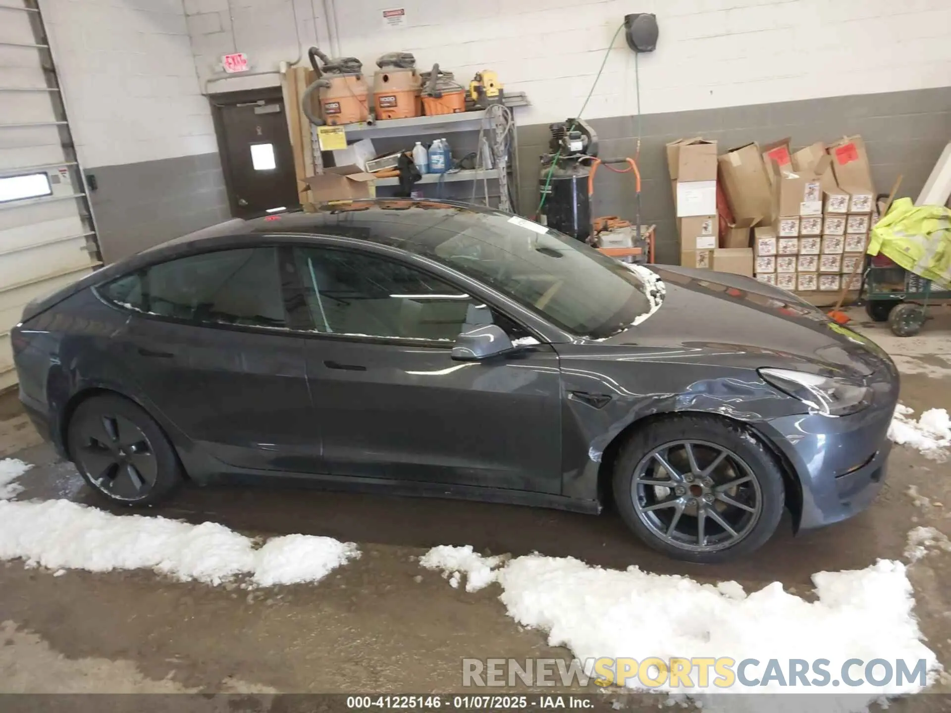 14 fotografías del automóvil dañado 5YJ3E1EA9MF991454 TESLA MODEL 3 2021