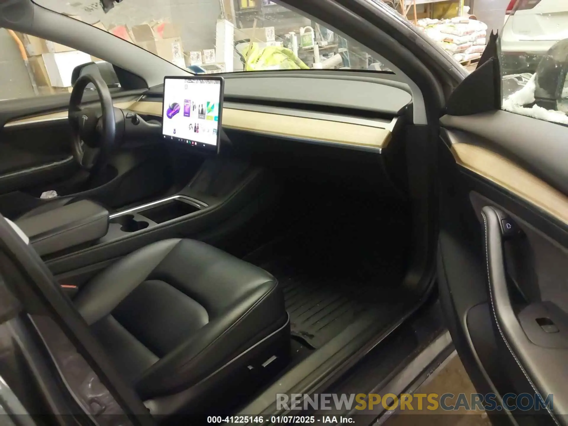 5 fotografías del automóvil dañado 5YJ3E1EA9MF991454 TESLA MODEL 3 2021