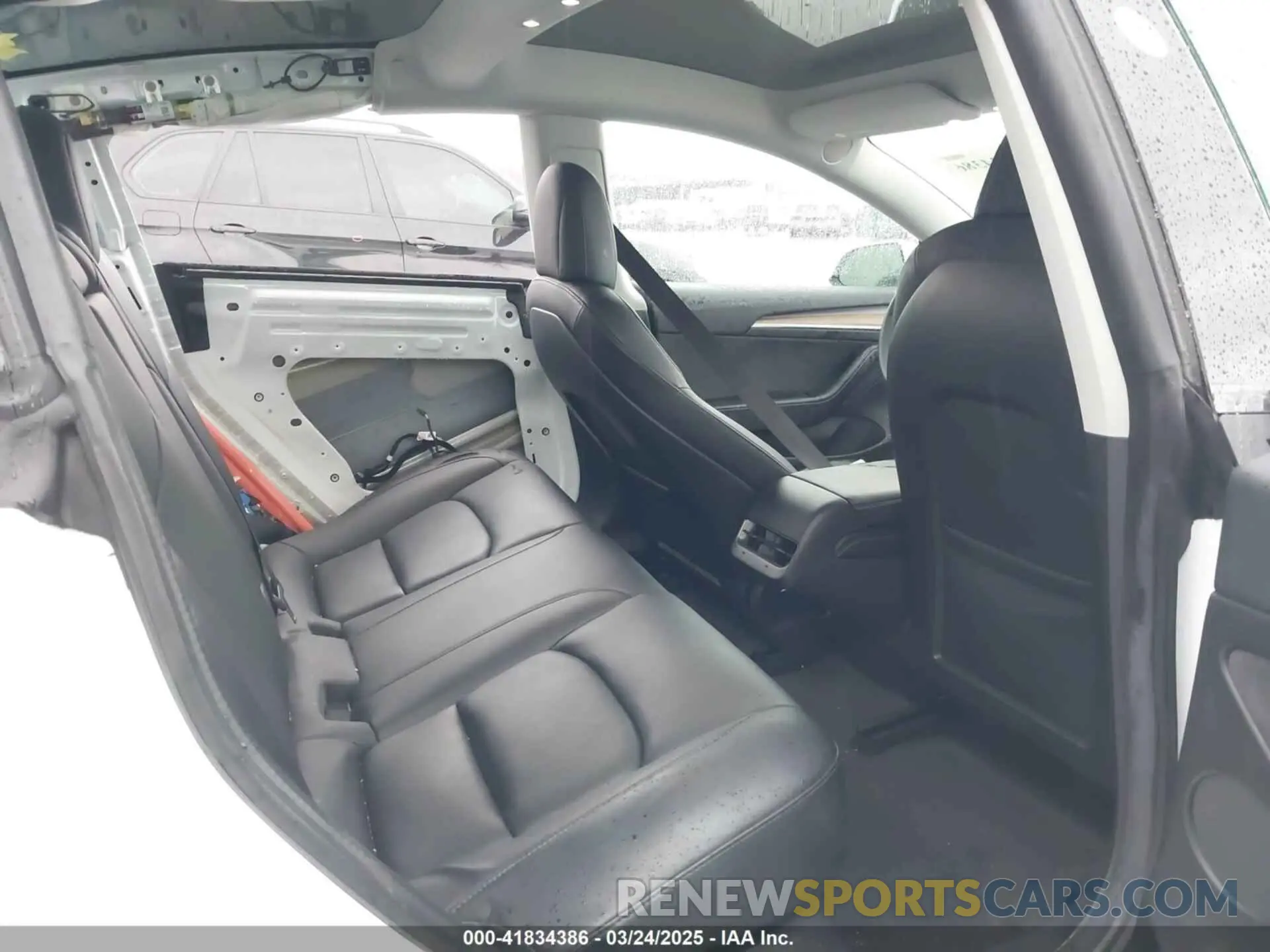 8 fotografías del automóvil dañado 5YJ3E1EAXMF052765 TESLA MODEL 3 2021