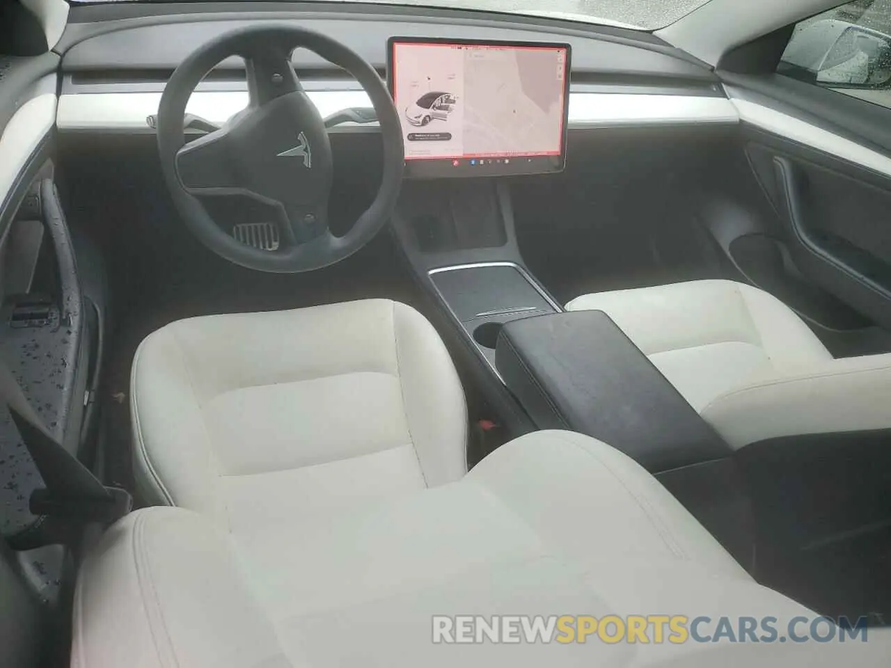 8 fotografías del automóvil dañado 5YJ3E1EAXMF057867 TESLA MODEL 3 2021