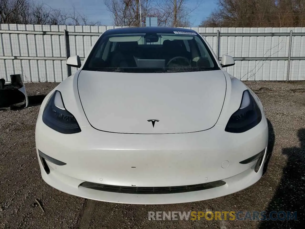 5 fotografías del automóvil dañado 5YJ3E1EAXMF083496 TESLA MODEL 3 2021