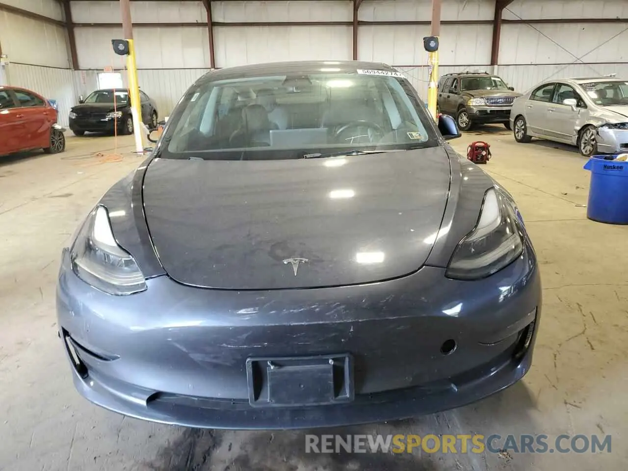 5 fotografías del automóvil dañado 5YJ3E1EAXMF086348 TESLA MODEL 3 2021