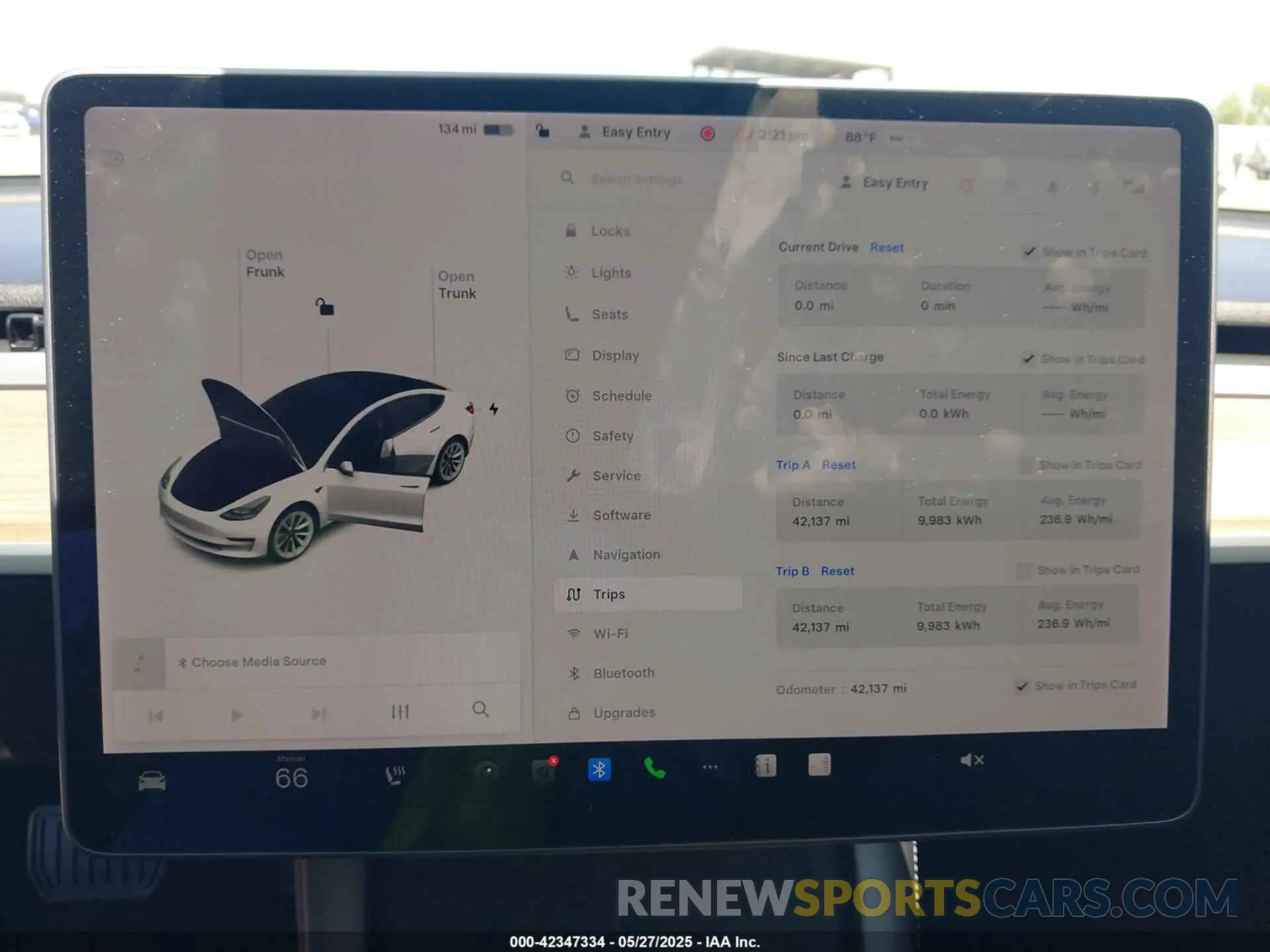 7 fotografías del automóvil dañado 5YJ3E1EAXMF089282 TESLA MODEL 3 2021