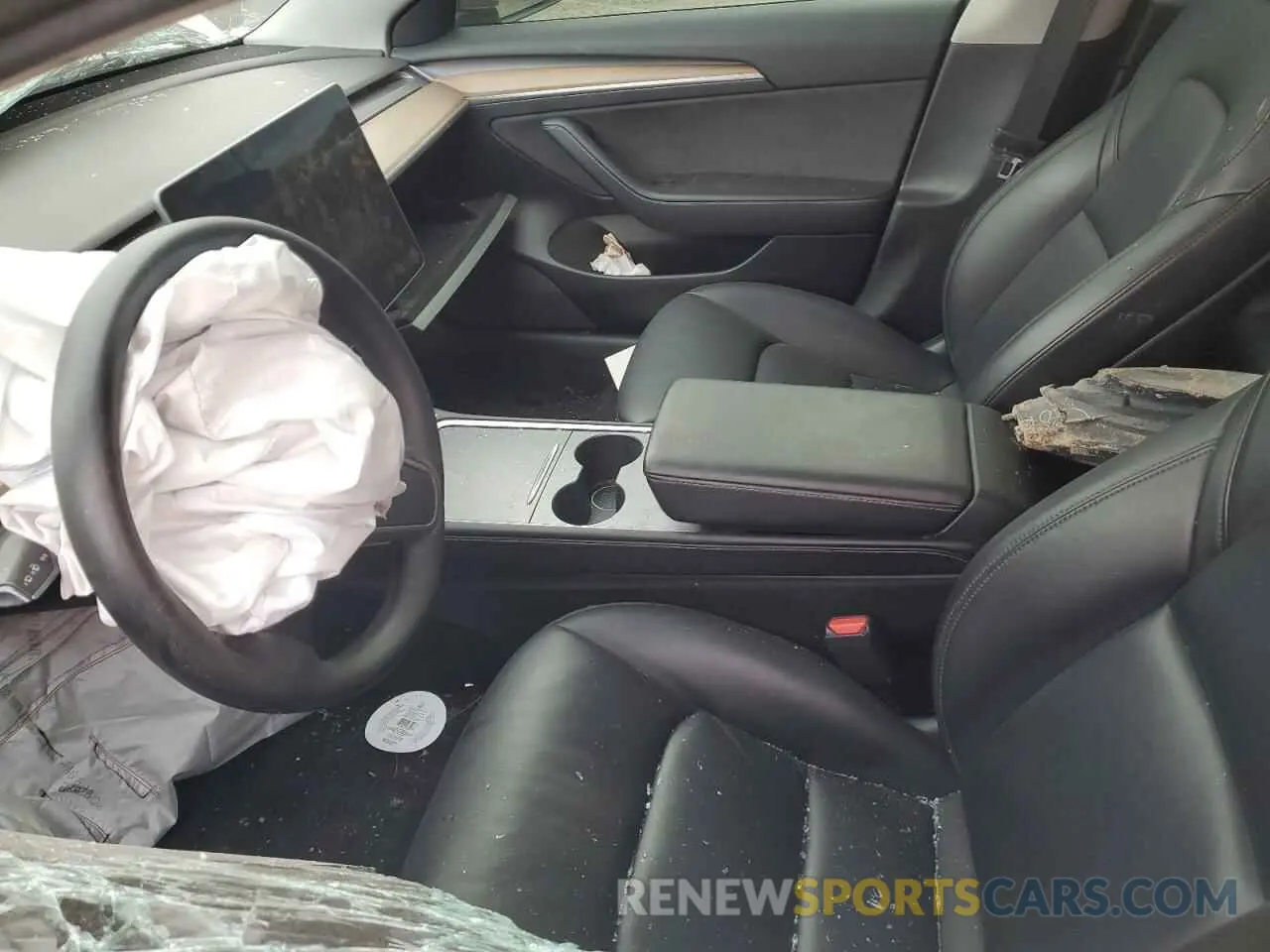 7 fotografías del automóvil dañado 5YJ3E1EAXMF094112 TESLA MODEL 3 2021