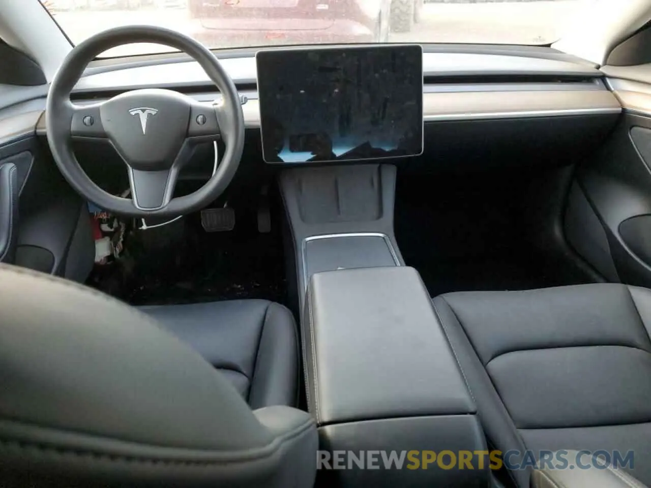 8 fotografías del automóvil dañado 5YJ3E1EAXMF094935 TESLA MODEL 3 2021