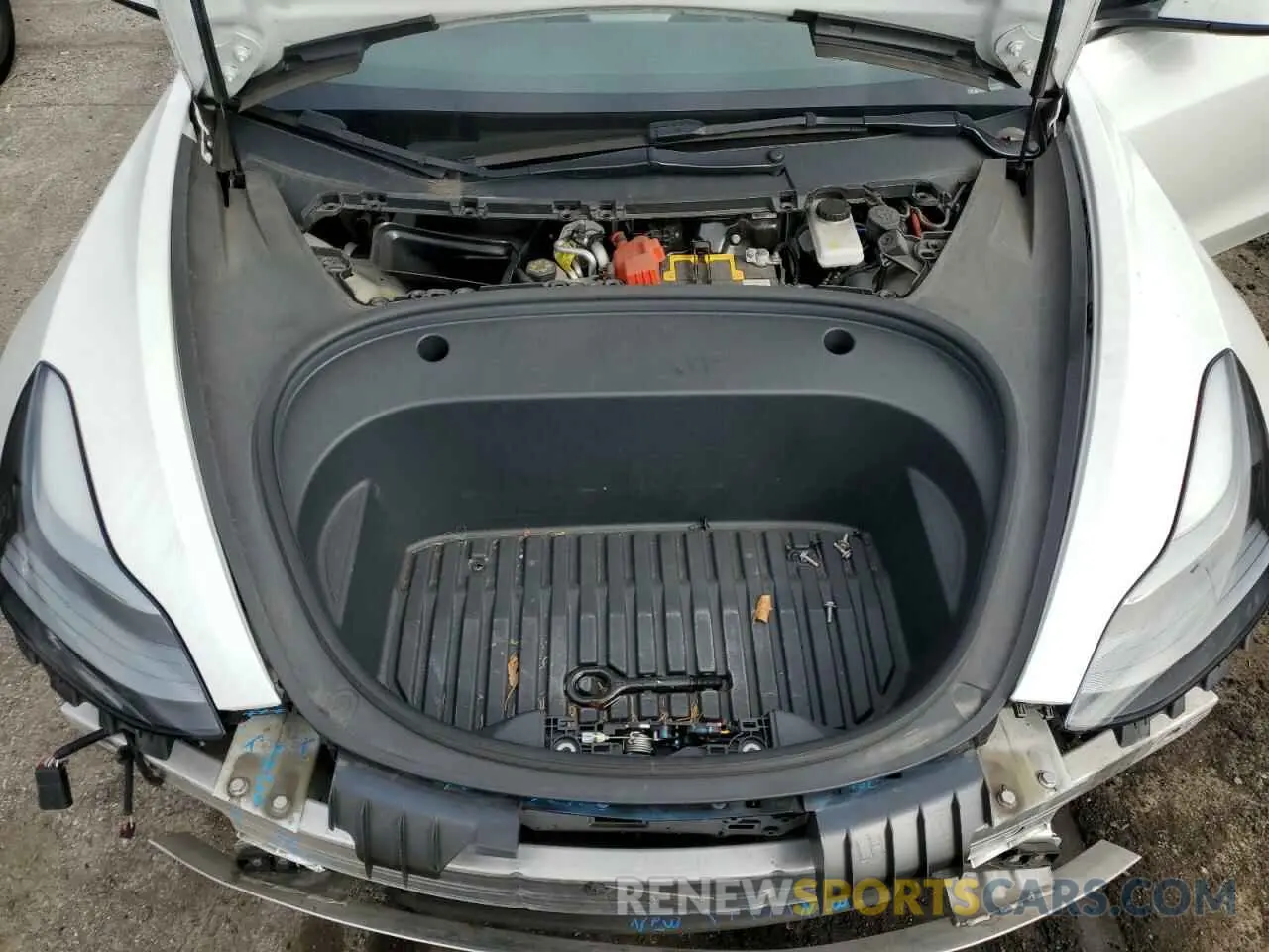 11 fotografías del automóvil dañado 5YJ3E1EAXMF096166 TESLA MODEL 3 2021