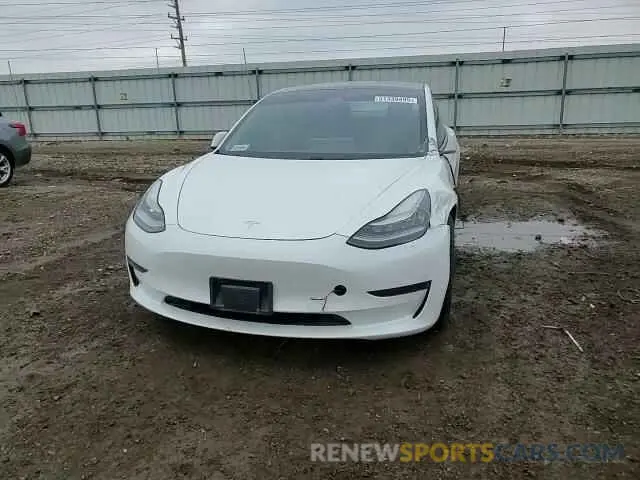 11 fotografías del automóvil dañado 5YJ3E1EAXMF853650 TESLA MODEL 3 2021