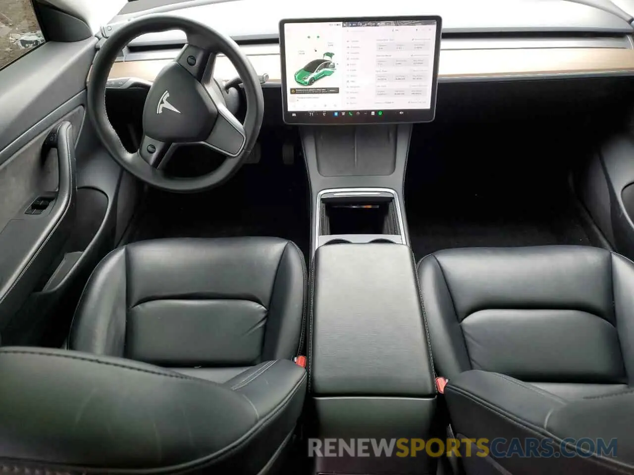 8 fotografías del automóvil dañado 5YJ3E1EAXMF853650 TESLA MODEL 3 2021