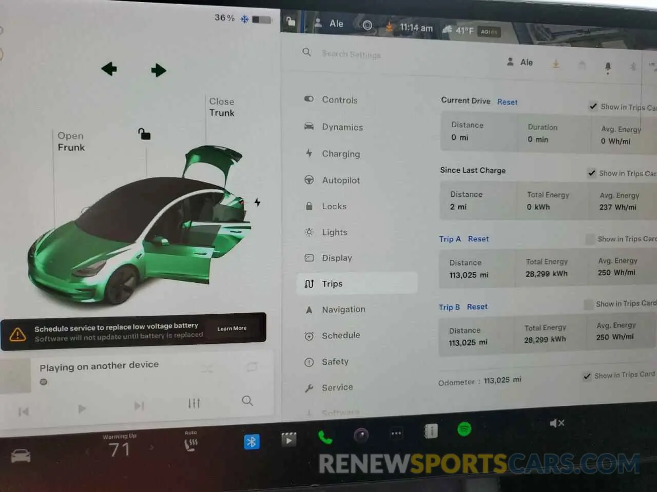 9 fotografías del automóvil dañado 5YJ3E1EAXMF853650 TESLA MODEL 3 2021