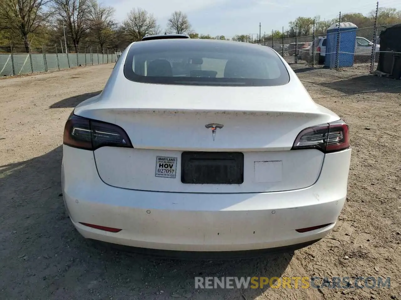 6 fotografías del automóvil dañado 5YJ3E1EAXMF870285 TESLA MODEL 3 2021