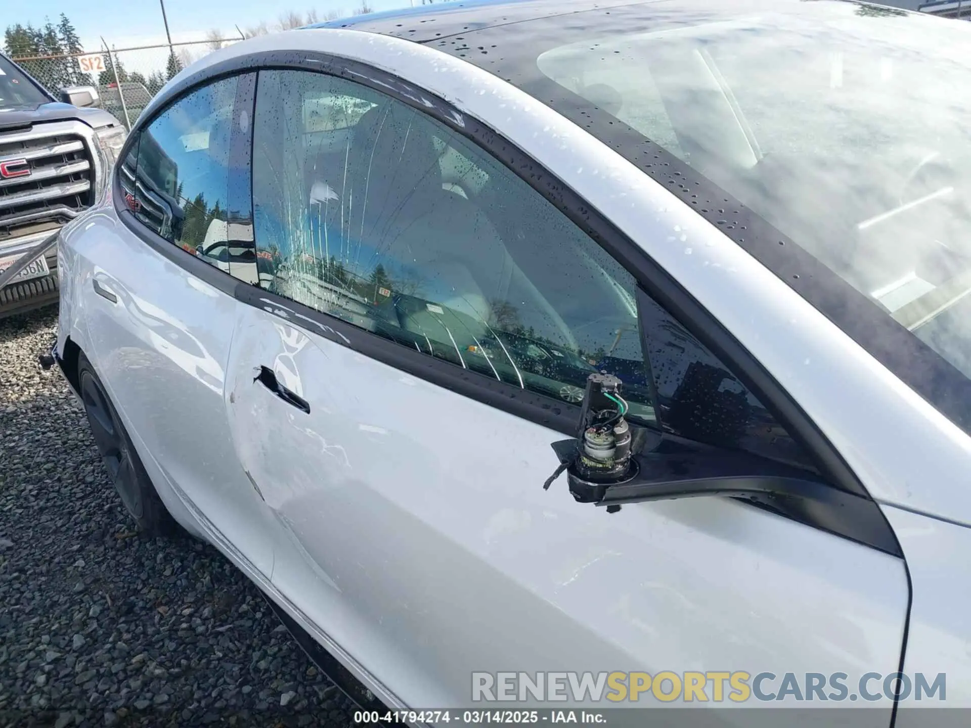 6 fotografías del automóvil dañado 5YJ3E1EAXMF871730 TESLA MODEL 3 2021