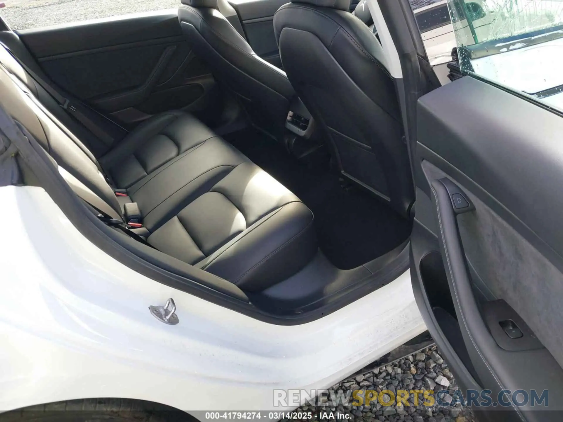 8 fotografías del automóvil dañado 5YJ3E1EAXMF871730 TESLA MODEL 3 2021