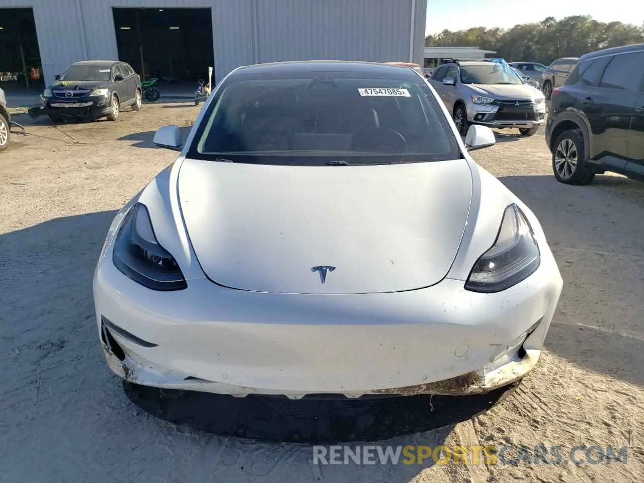 5 fotografías del automóvil dañado 5YJ3E1EAXMF908338 TESLA MODEL 3 2021