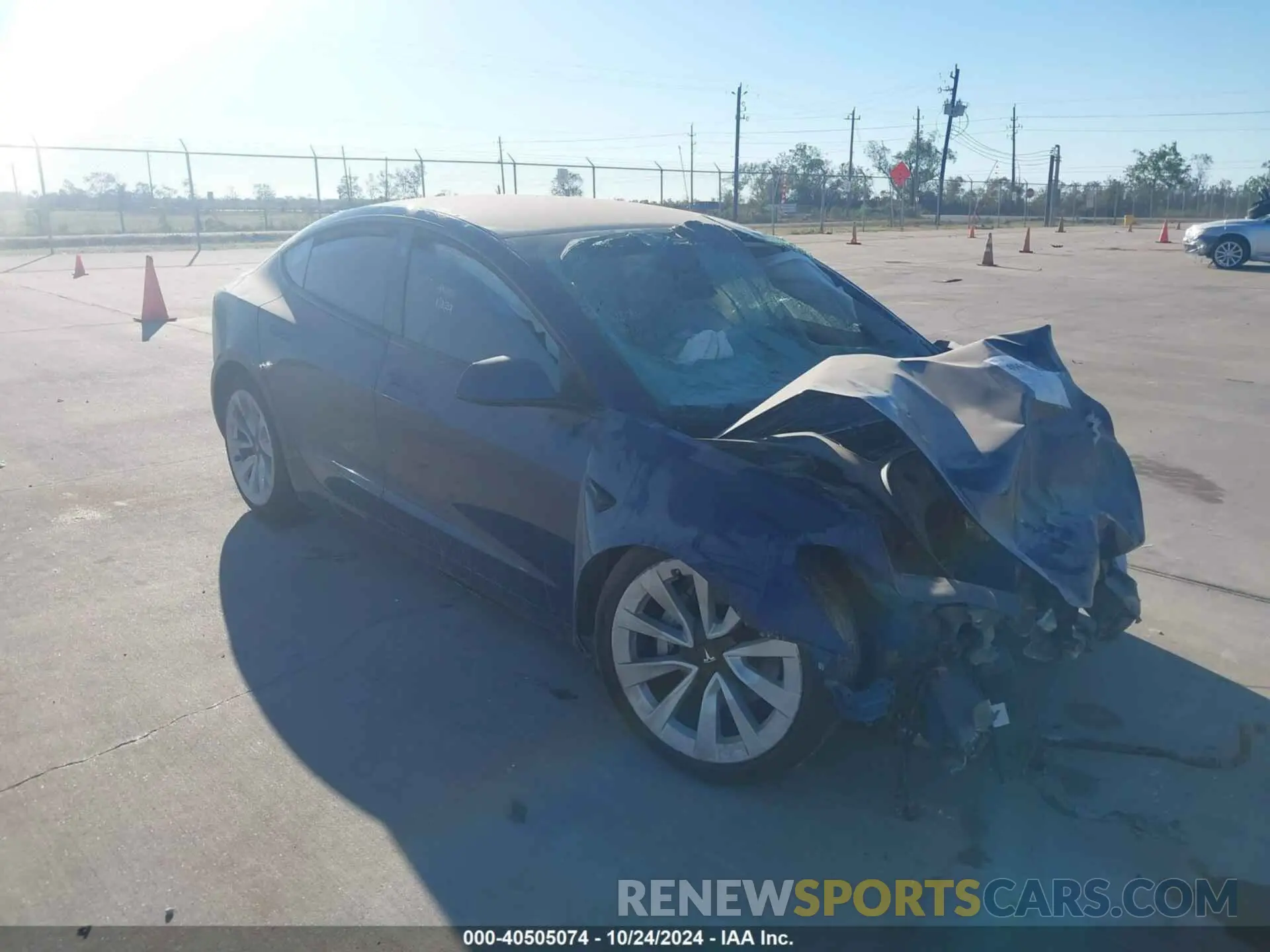 1 fotografías del automóvil dañado 5YJ3E1EAXMF920716 TESLA MODEL 3 2021
