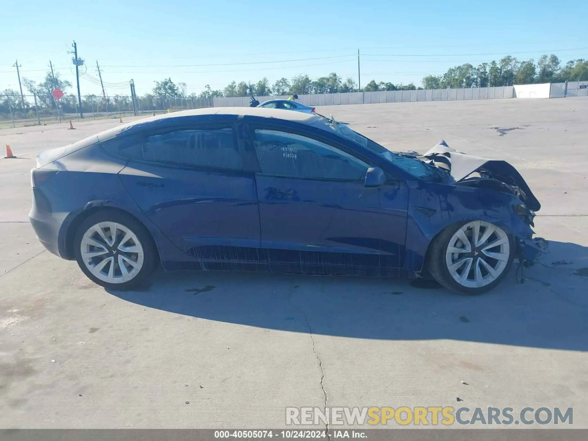 12 fotografías del automóvil dañado 5YJ3E1EAXMF920716 TESLA MODEL 3 2021