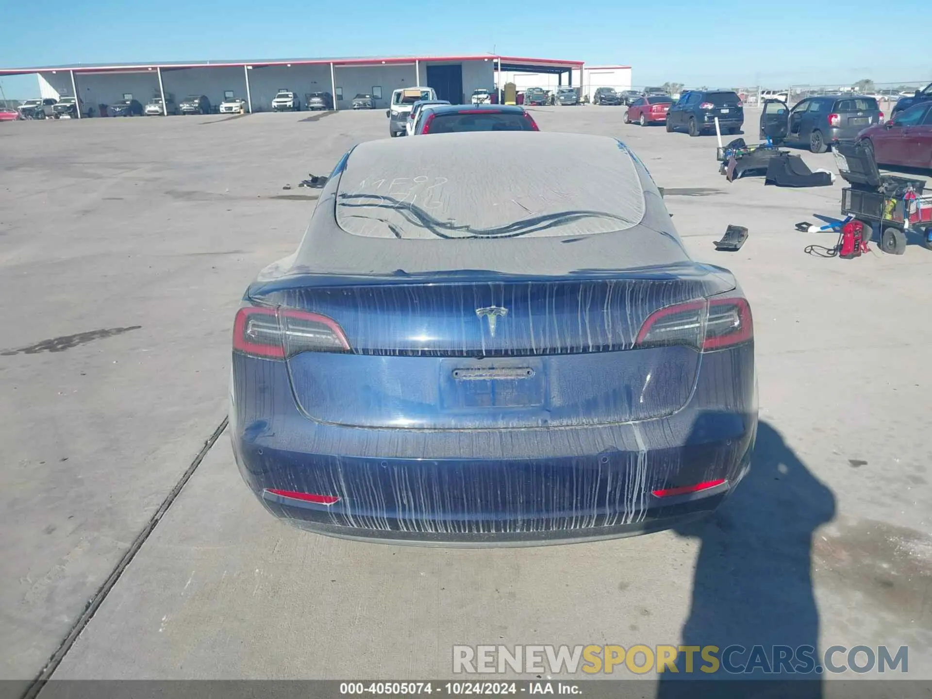15 fotografías del automóvil dañado 5YJ3E1EAXMF920716 TESLA MODEL 3 2021