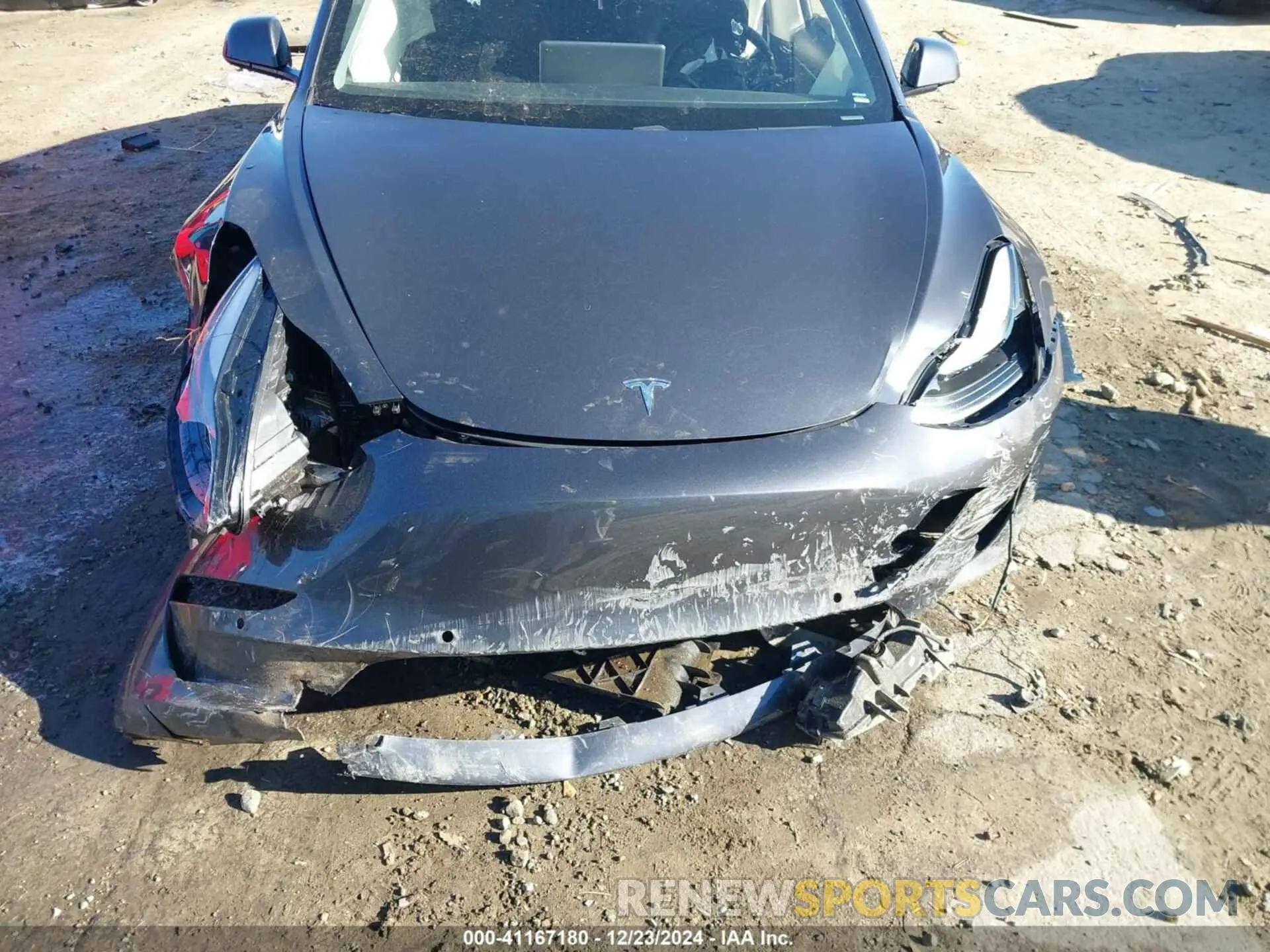 10 fotografías del automóvil dañado 5YJ3E1EAXMF922692 TESLA MODEL 3 2021