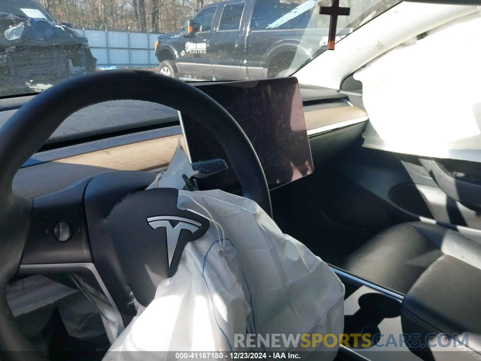 17 fotografías del automóvil dañado 5YJ3E1EAXMF922692 TESLA MODEL 3 2021