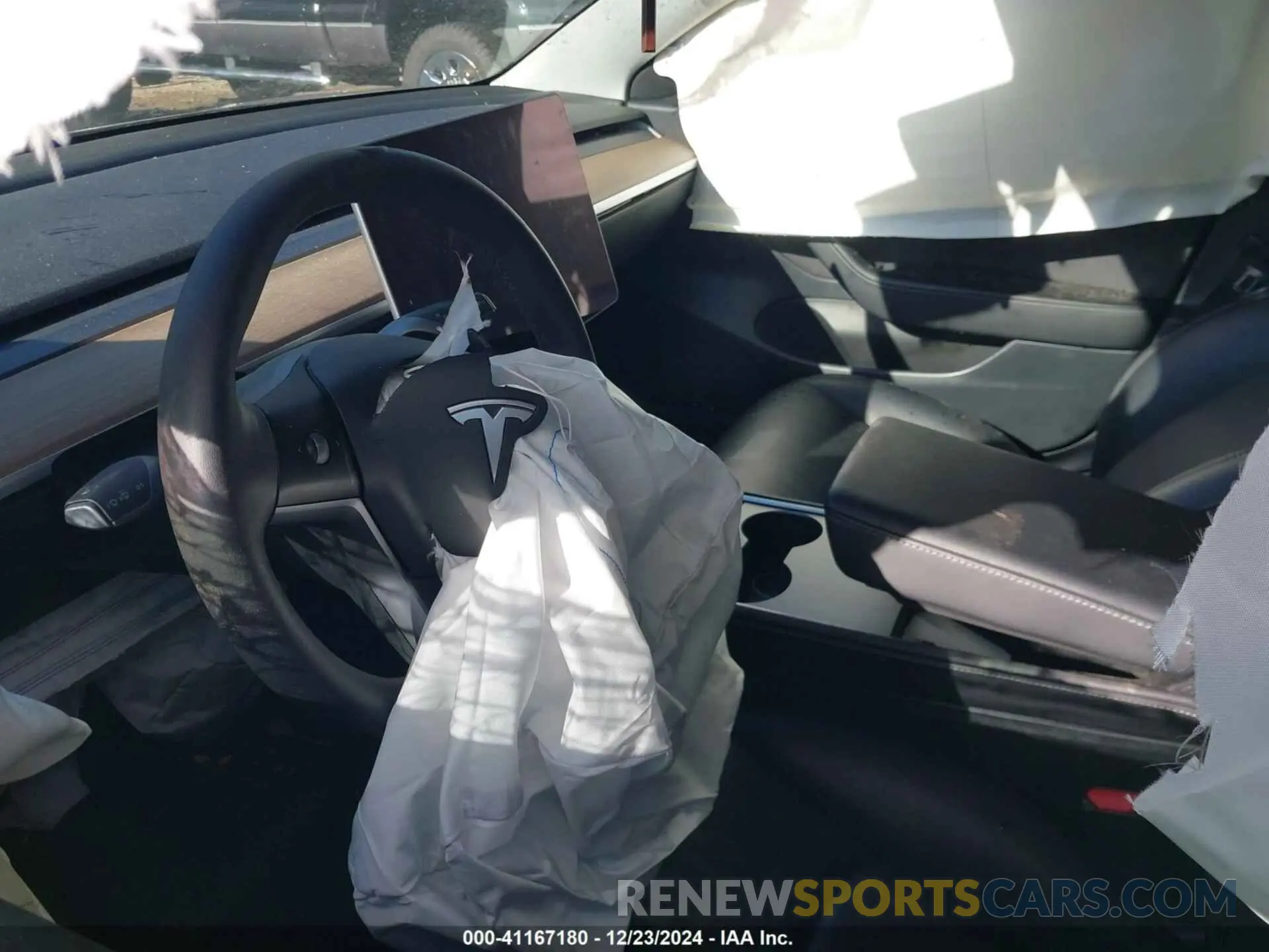 5 fotografías del automóvil dañado 5YJ3E1EAXMF922692 TESLA MODEL 3 2021