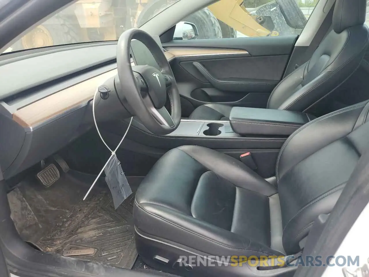 7 fotografías del automóvil dañado 5YJ3E1EAXMF973450 TESLA MODEL 3 2021
