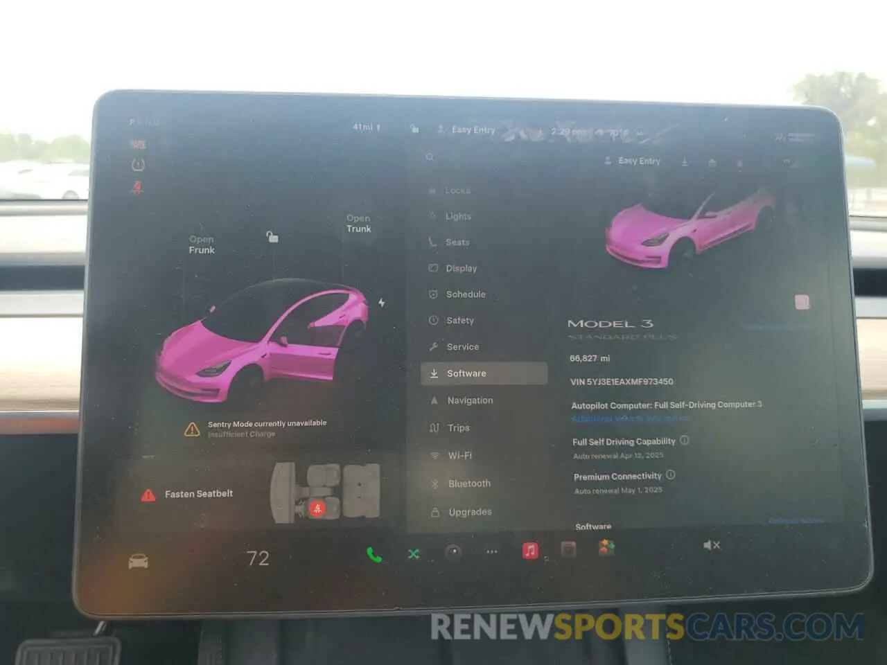 9 fotografías del automóvil dañado 5YJ3E1EAXMF973450 TESLA MODEL 3 2021