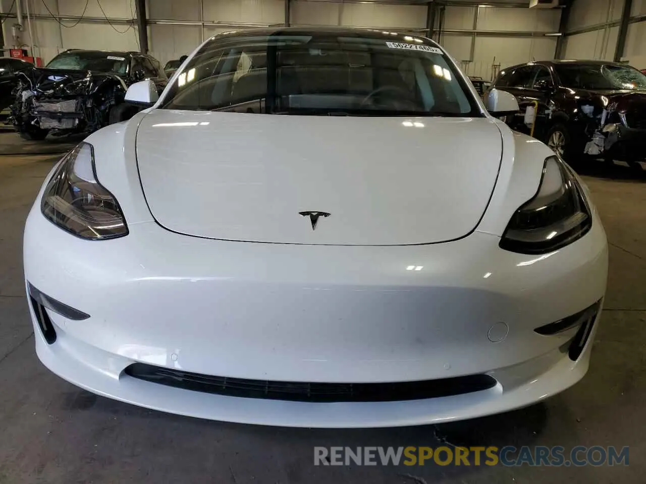5 fotografías del automóvil dañado 5YJ3E1EAXMF991558 TESLA MODEL 3 2021