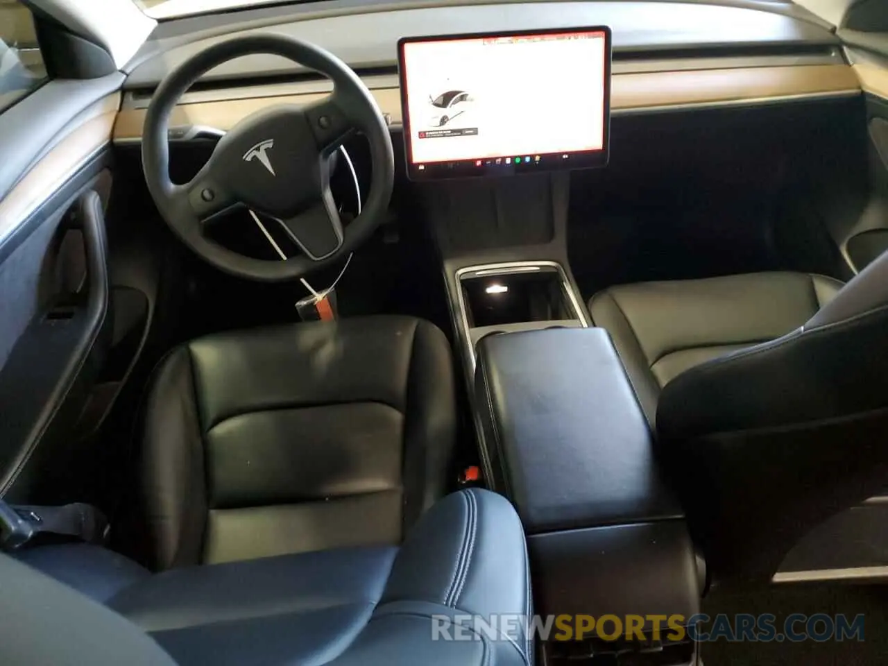 8 fotografías del automóvil dañado 5YJ3E1EAXMF991558 TESLA MODEL 3 2021