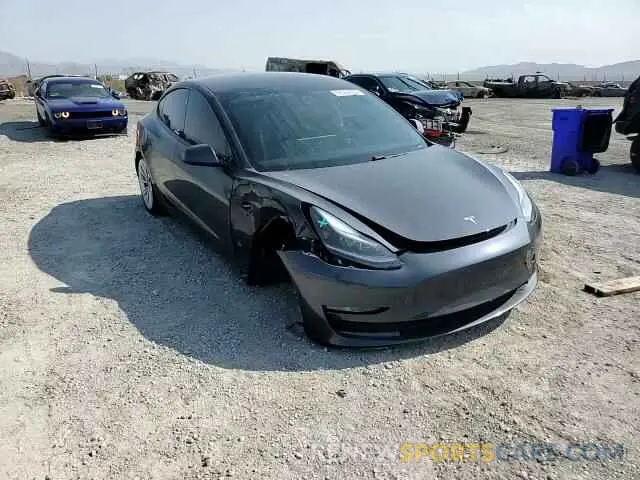 11 fotografías del automóvil dañado 5YJ3E1EB0MF005205 TESLA MODEL 3 2021