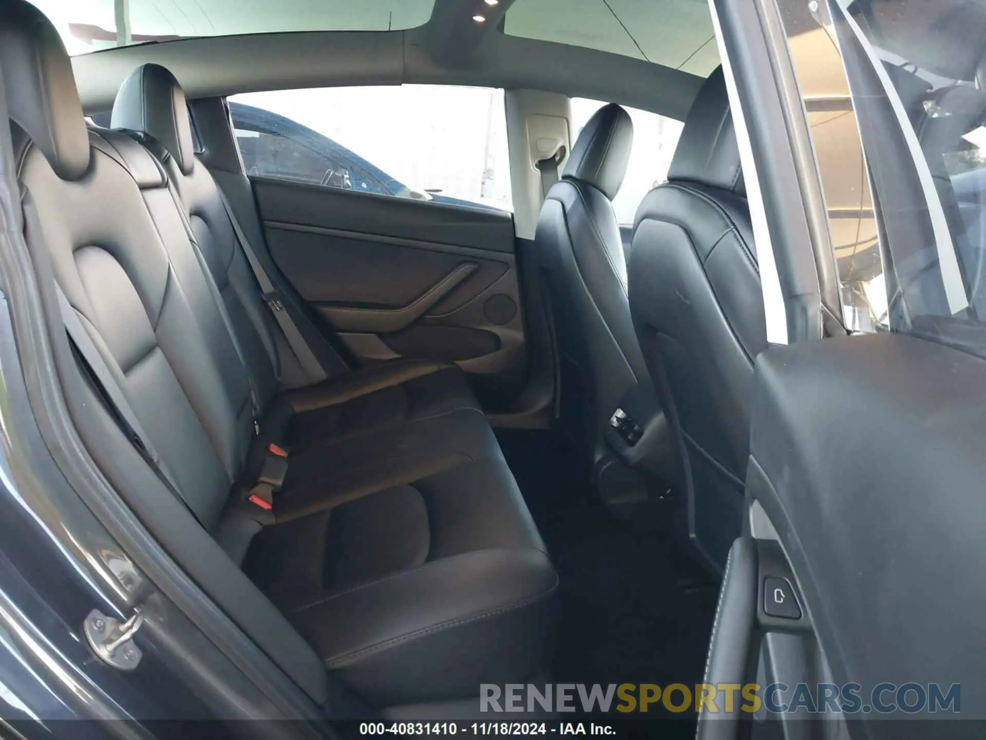 8 fotografías del automóvil dañado 5YJ3E1EB0MF050967 TESLA MODEL 3 2021