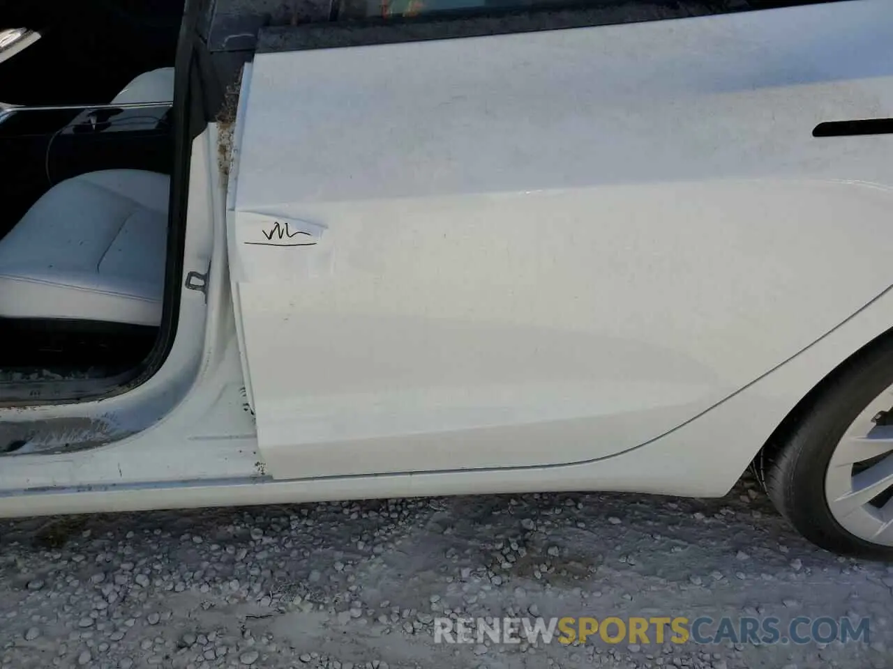 12 fotografías del automóvil dañado 5YJ3E1EB0MF051097 TESLA MODEL 3 2021