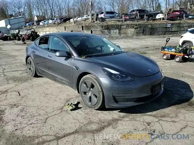 10 fotografías del automóvil dañado 5YJ3E1EB0MF055540 TESLA MODEL 3 2021