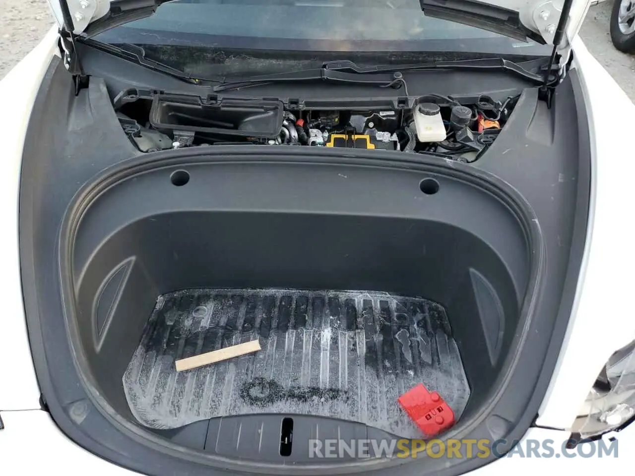 11 fotografías del automóvil dañado 5YJ3E1EB0MF056459 TESLA MODEL 3 2021